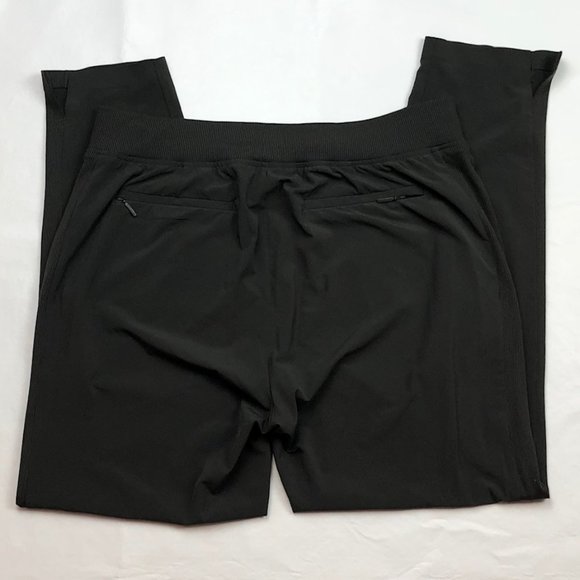 Athleta Charcoal Cropped Pants - Picture 2 of 8